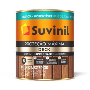 Verniz Suvinil Proteção Máxima Deck Acetinado 0,9L