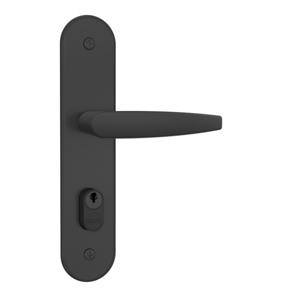 Fechadura Stam 804/33 Espelho Preto Fosco