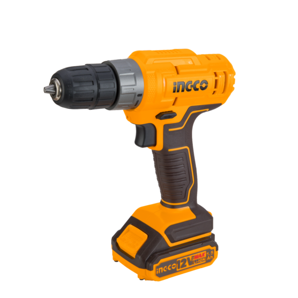 Parafusadeira E Furadeira 3/8” À Bateria Íon-Lítio 12v Ingco UCDLI1218-9