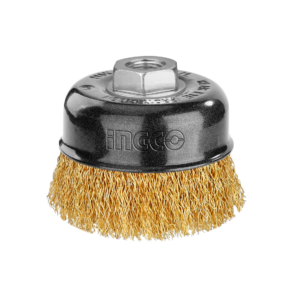 Escova De Aço Tipo Copo Ondulada 3" M14 Ingco WB10755