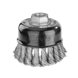 Escova De Aço Tipo Copo Torcida 3" M14 Ingco WB20755