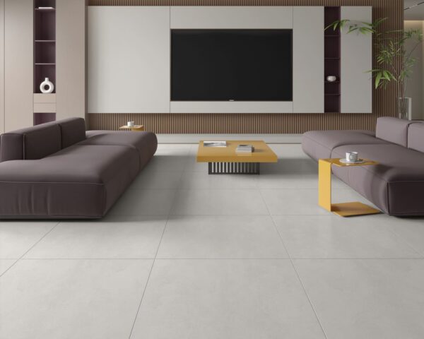 Piso Formigres 81×81 Cleantec White Mate Retificado - Imagem 2