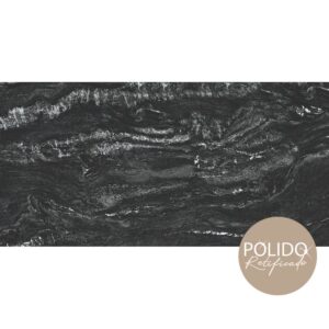 Piso Formigres 60x120 Gran Carbono Polido Retificado
