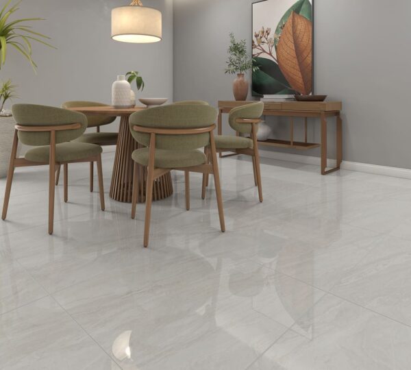 Piso Formigres 81×81 Mali Cinza Polido Retificado - Imagem 2