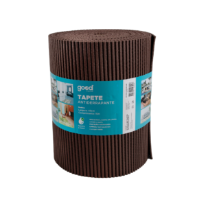 Tapete Antiderrapante Marrom Café GD-772 Good