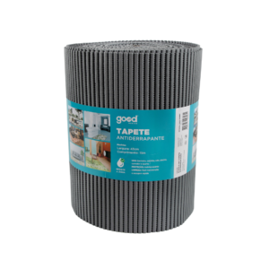 Tapete Antiderrapante Cinza Chumbo GD-773 Good