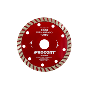 Disco Diamantado Turbo 110mm X 20mm Procort