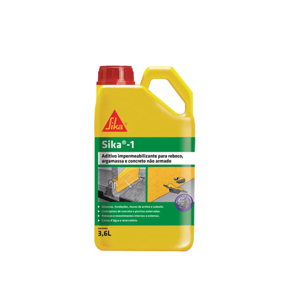 Impermeabilizante Sika 1 3,6L