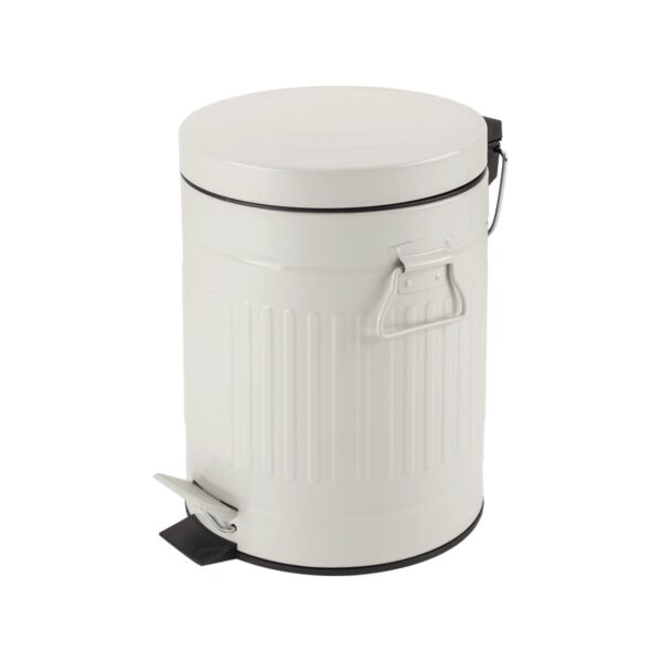 Lixeira Aço Inox Vintage Ivory 5L Good