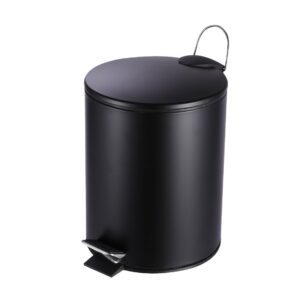 Lixeira Aço Preta Onix 5L / 12L / 20L Good