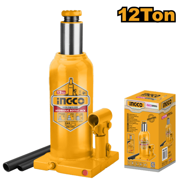 MACACO HIDRÁULICO TIPO GARRAFA 12TON INGCO HBJ1202
