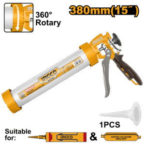 Aplicador de Silicone Tubular em Alumínio 15″ Ingco HCG0115