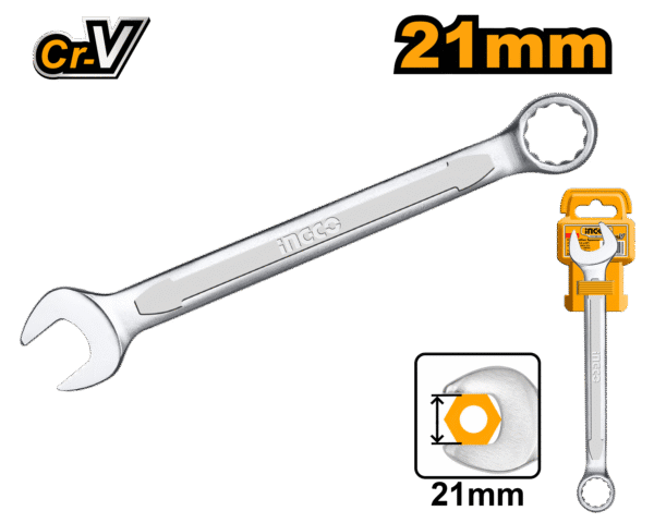Chave Combinada A CR-V 21mm Ingco HCSPA211