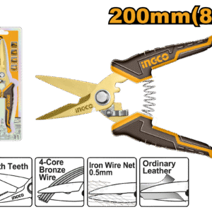 TESOURA ELETRECISTA 8″ INGCO HES0188
