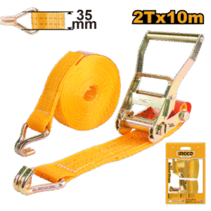 Cinta com Catraca 2TX10M Ingco HRSP2101