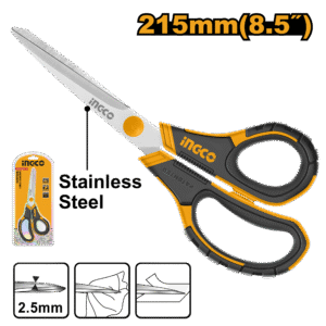 Tesoura Uso Geral 215mm Ingco HSCRS812001