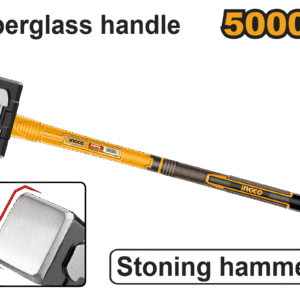 MARRETA COM CABO DE FIBRA E EMBORRACHADO 5000G INGCO HSTH83598