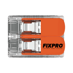 FIXPRO- CONECTOR ELETRICO TRANSP 2 POLOS FP-CE412