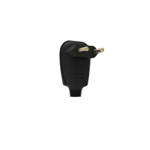 ENERBRAS- PLUGUE MACHO PRETO 90 2P 20A CONNECT
