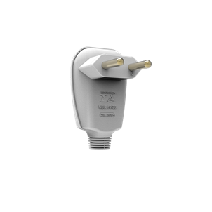 ENERBRAS- PLUGUE MACHO CINZA 90 2P 20A CONNECT