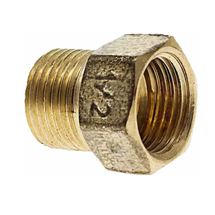 MAQENGE- ALONGADOR LATAO CURTO 1/2 BSP(E) X 1/2 NPT(I) EMBALADO