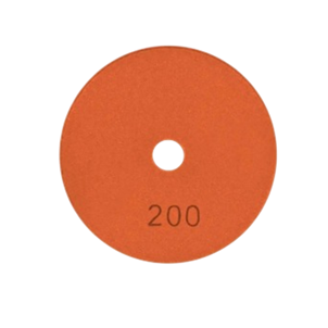 PROCORT- DISCO DE POLIMENTO 100MM GR 200 LARANJA