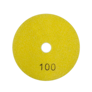 PROCORT- DISCO DE POLIMENTO 100MM GR 100 AMARELO