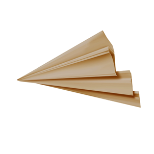 MEIA CANA PVC NOGUEIRA MOLDURA GOOD - 6M