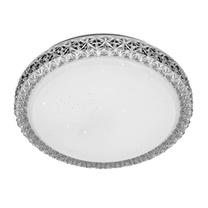 PLAFON SHINE LED RED 280MM ACRILICO LISO 18W - BI BLUMENAU