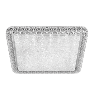 PLAFON SHINE LED QUAD 400MM ACRILICO PONTILHADO 2 3.000K BLUMENAU