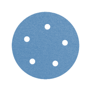Disco Lixa Velcro 5 Furos 125mm Procort