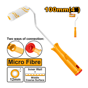 INGCO- ROLO DE PINTURA MICRO FIBRA 12MM C/GARFO 10CM - HRHT281002