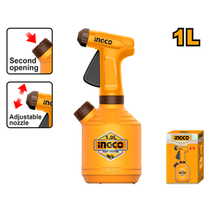 INGCO- PULVERIZADOR MANUAL C/BISCO AJUSTAVEL 1L - HSPP30102