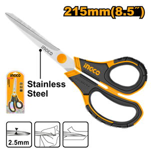 INGCO- TESOURA USO GERAL 215MM - HSCRS812001