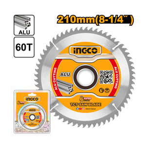 INGCO- DISCO DE SERRA ESQUADRIA P/ALUMINIO 210MMX60D
