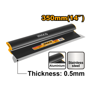 INGCO- DESEMP ACO INOX P/MASSA CORRIDA  350MM