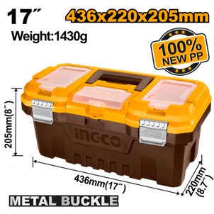 INGCO- CAIXA DE FERRAMENTAS INGCO 17'' - PBX1702