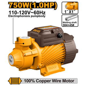 INGCO- BOMBA PERIFERICA 1CV 750W 127V - UVPM75068