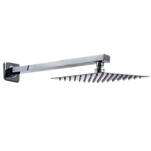 FLUX- DUCHA SLIM DE PAREDE/HORIZONTAL 20 X 20 CM - INOX