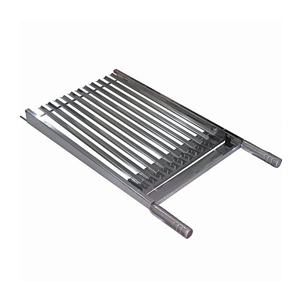 Grelha Churrasco Inox com Recolhedor de Gordura 50x50