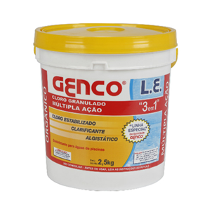 GENCO CLORO L.E GRANULADO MULT ACAO ''3 EM 1''  2