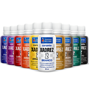 CORANTE LIQUIDO XADREZ 50 ML - CORES