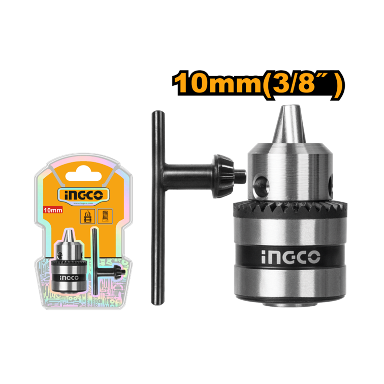 MANDRIL C/CHAVE 10MM/3/8" INGCO KC1001