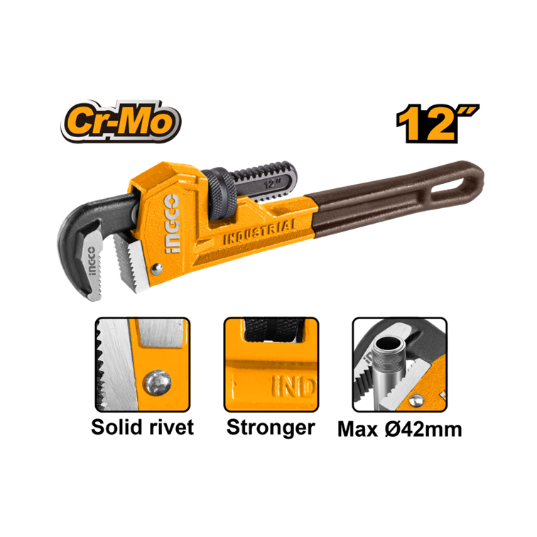 CHAVE GRIFO INDUSTRIAL 12" INGCO HPW0812